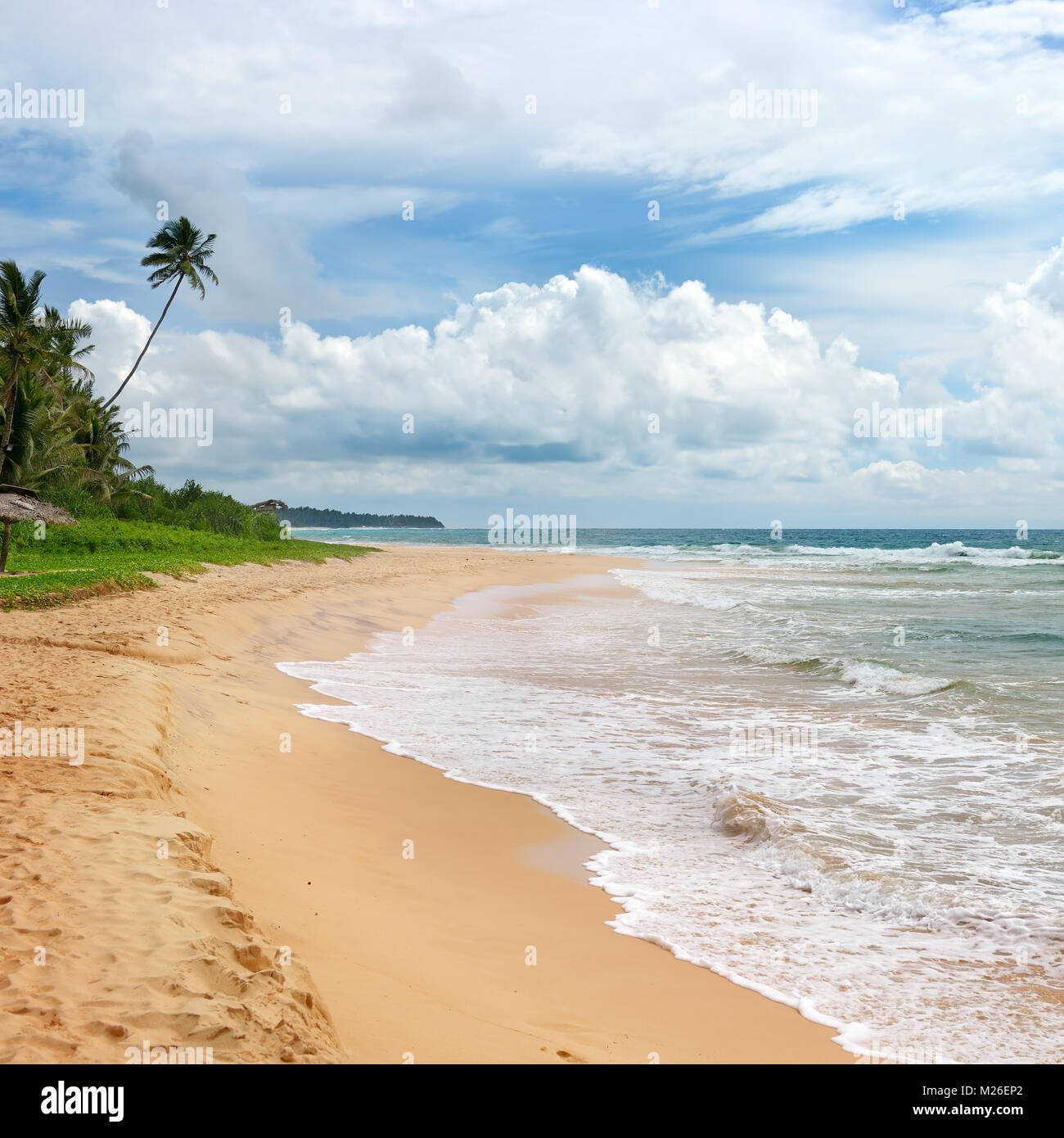 Seascape with beach hi-res stock photography and images - Alamy