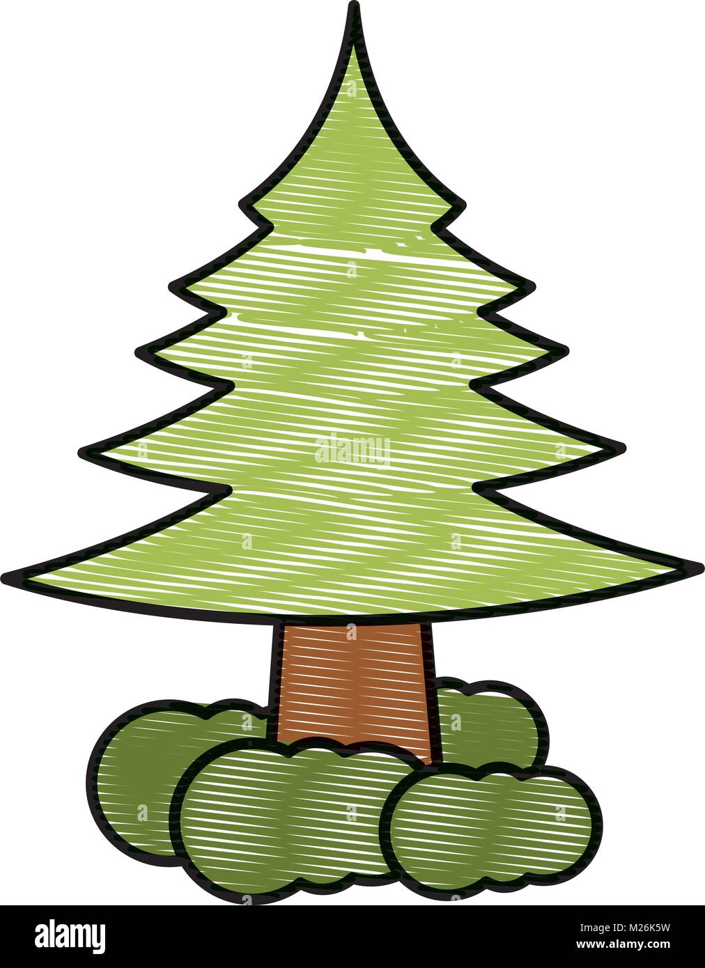 Pine tree icon image Stock Vector Image & Art - Alamy