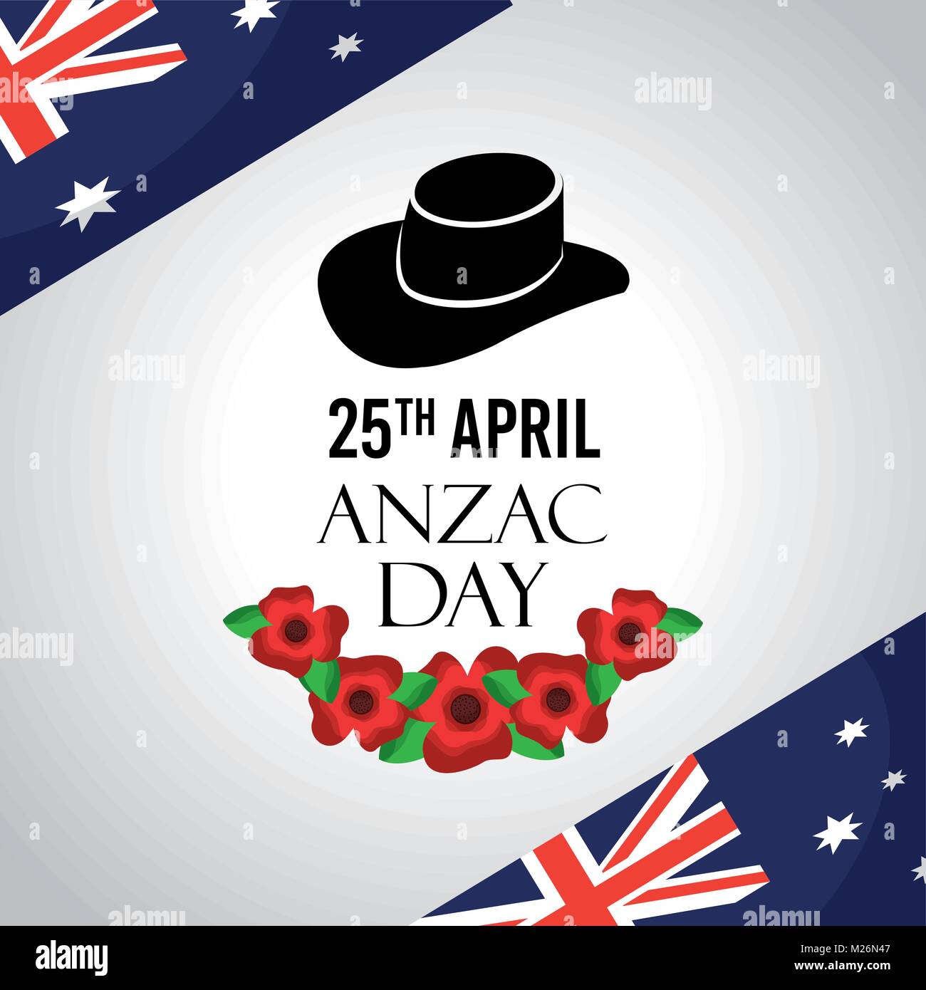 Anzac day celebration Stock Vector Images Alamy