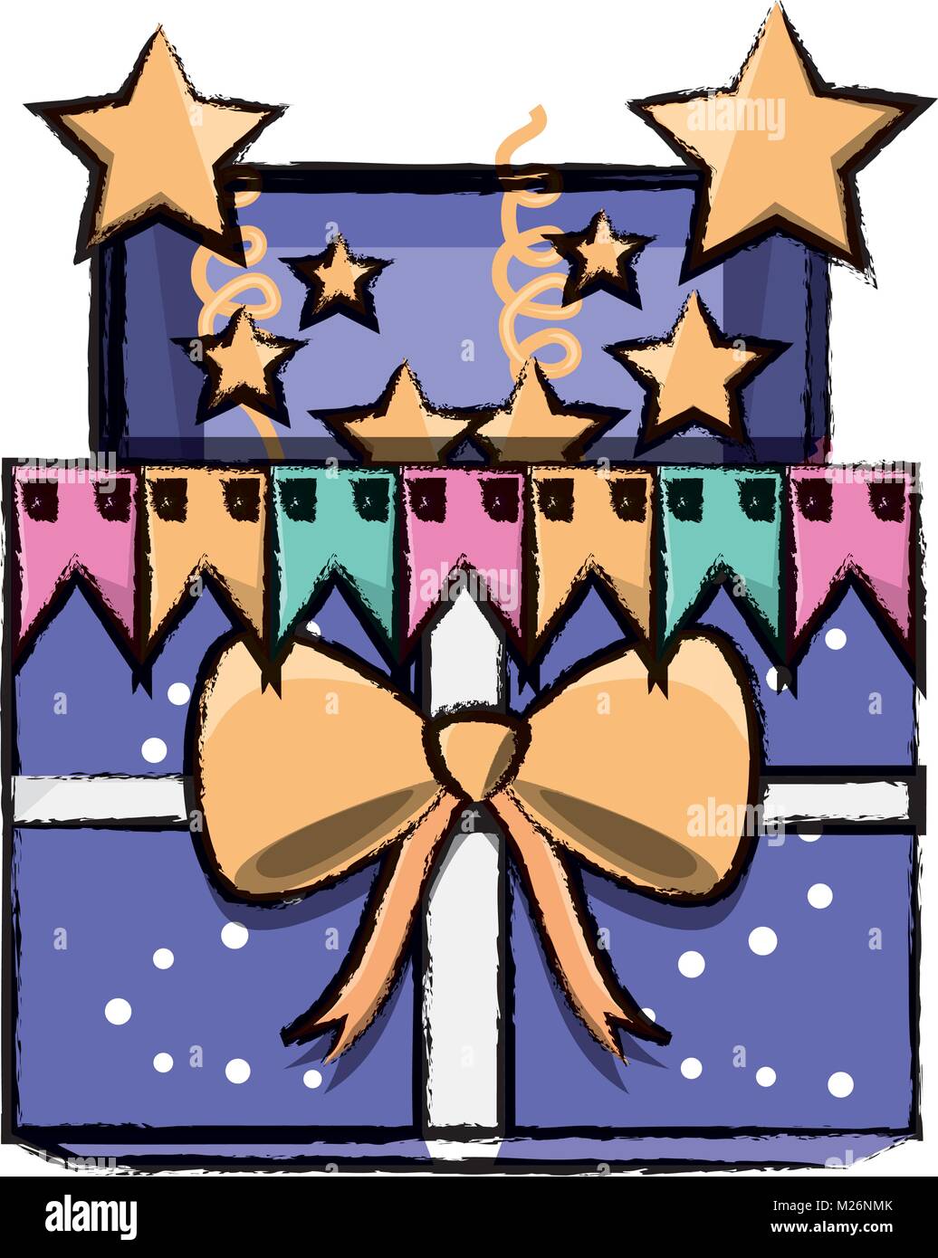 birthday cake icon image Stock Vector Image & Art - Alamy