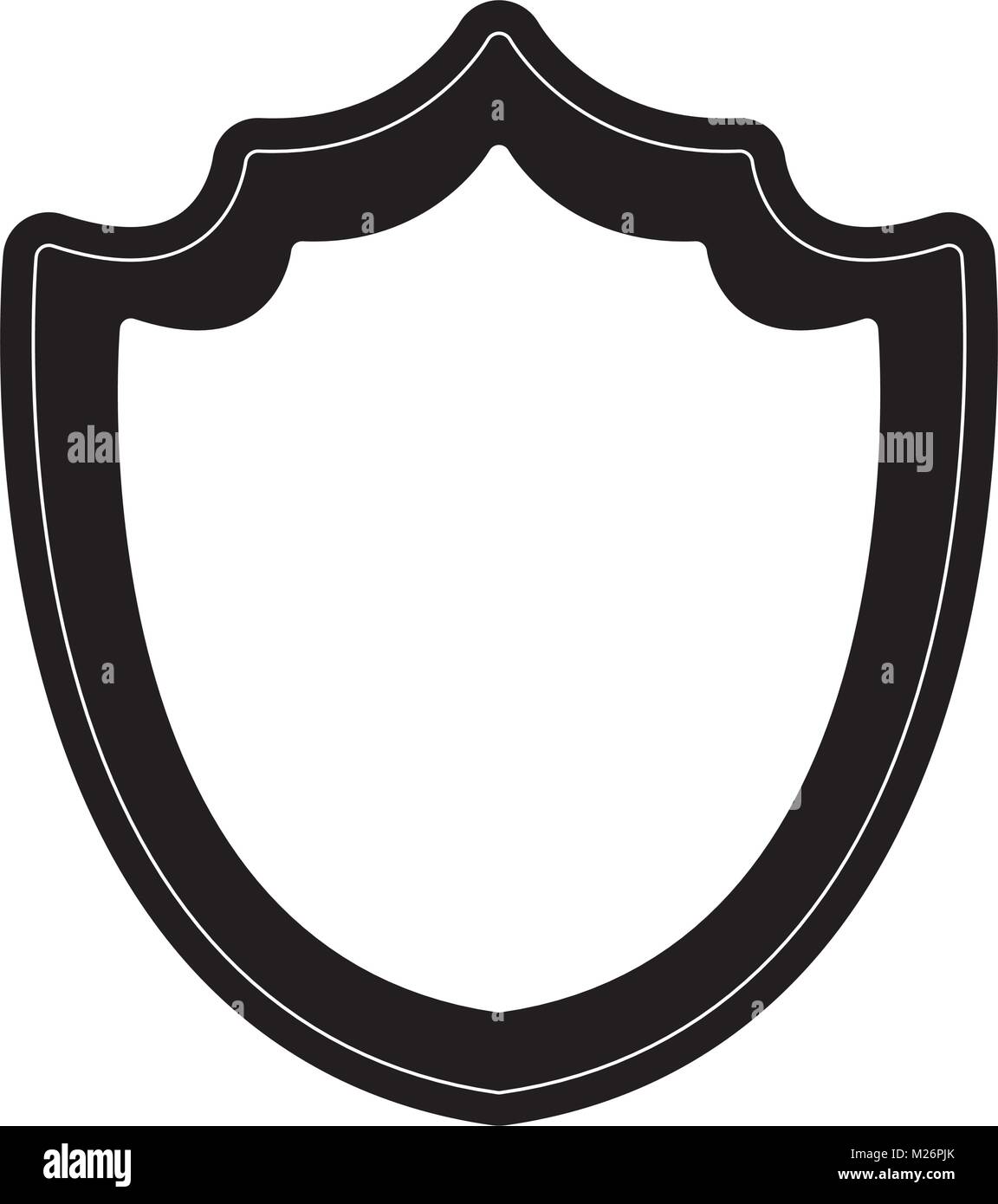 security shield icon Stock Vector Image & Art - Alamy