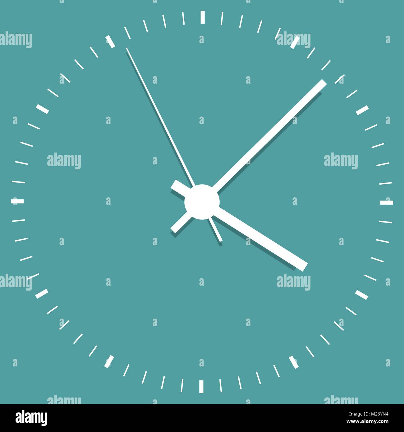 Clock icon vector illustration Stock Vector Image & Art - Alamy
