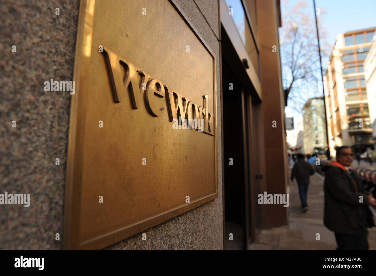 WeWork Mansion House, 33 Queen Street EC4R 1AP Stock Photo Alamy