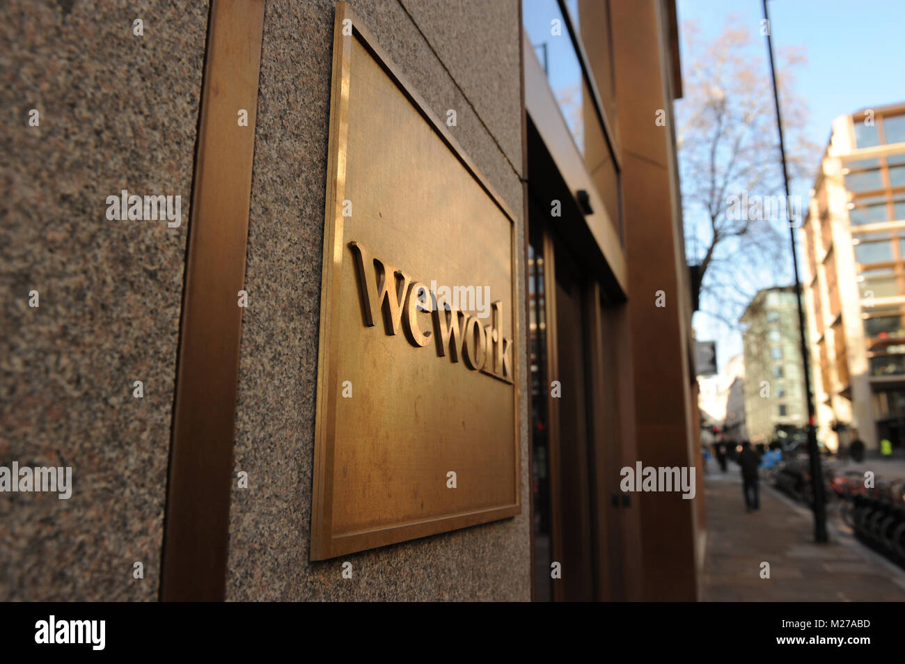 WeWork Mansion House, 33 Queen Street EC4R 1AP Stock Photo Alamy