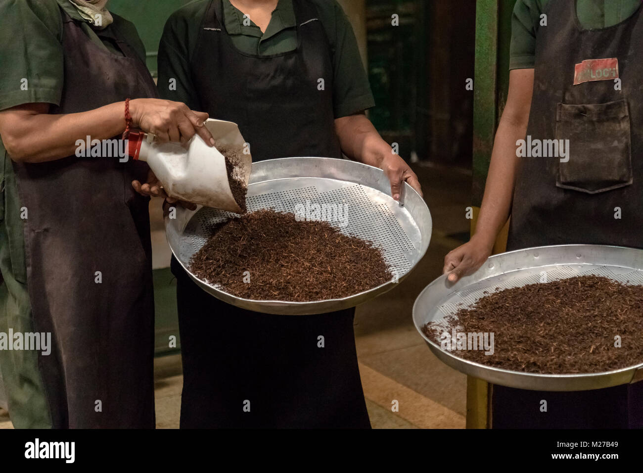 Glenloch tea factory, Ramboda, Sri Lanka, Asia Stock Photo Alamy