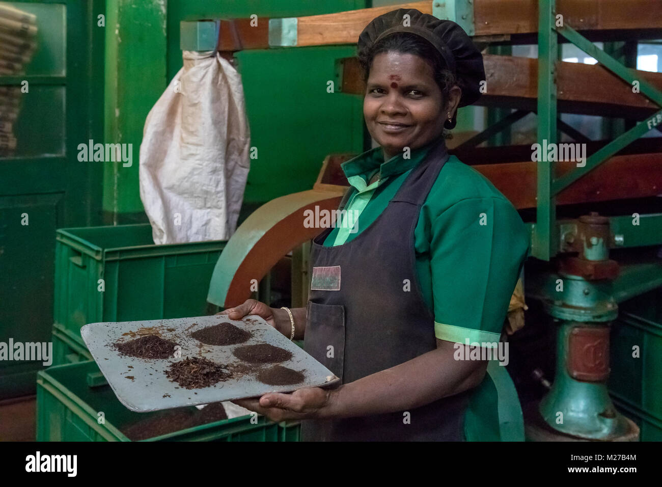 Glenloch tea factory, Ramboda, Sri Lanka, Asia Stock Photo Alamy