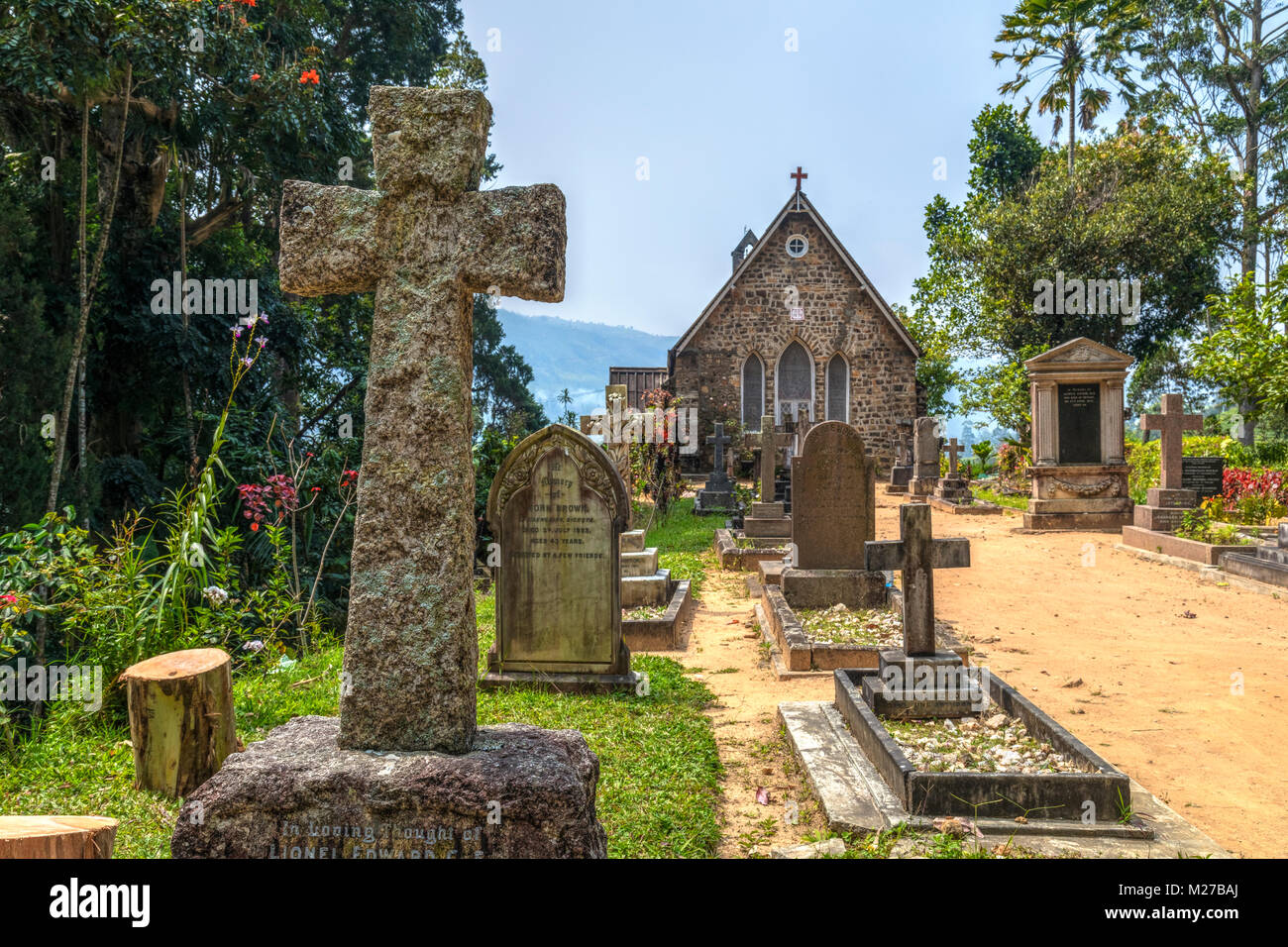 Christ Church Warleigh, Hutton, Sri Lanka, Asia Stock Photo