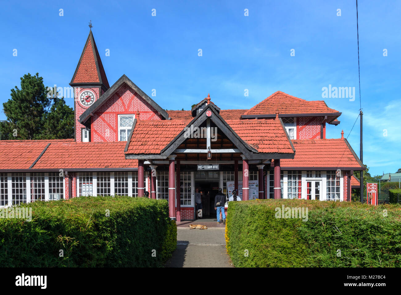 Postoffice, Nuwara Eliya, Sri Lanka, Asia Stock Photo