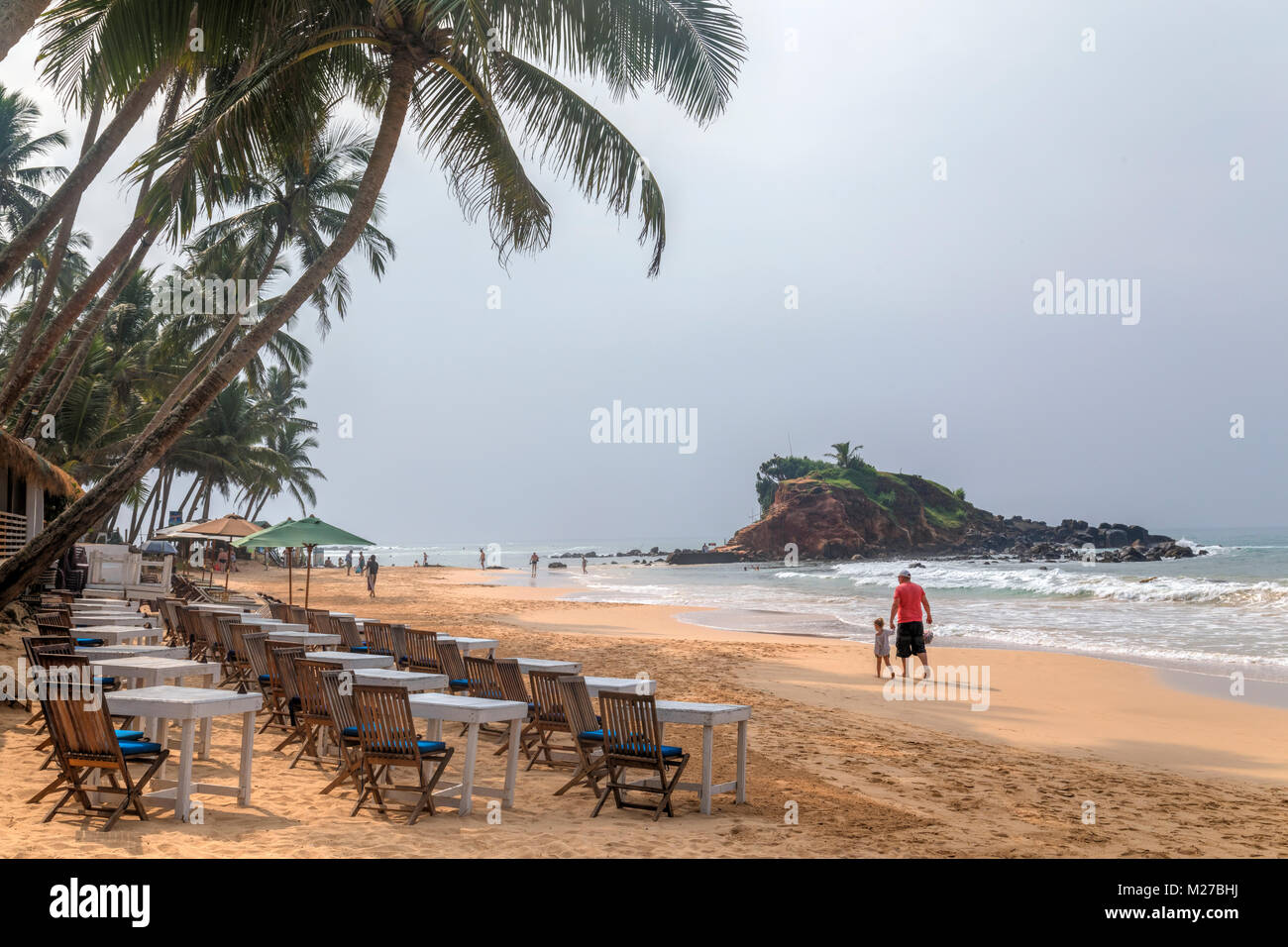 Mirissa Beach, Matara, Sri Lanka, Asia Stock Photo