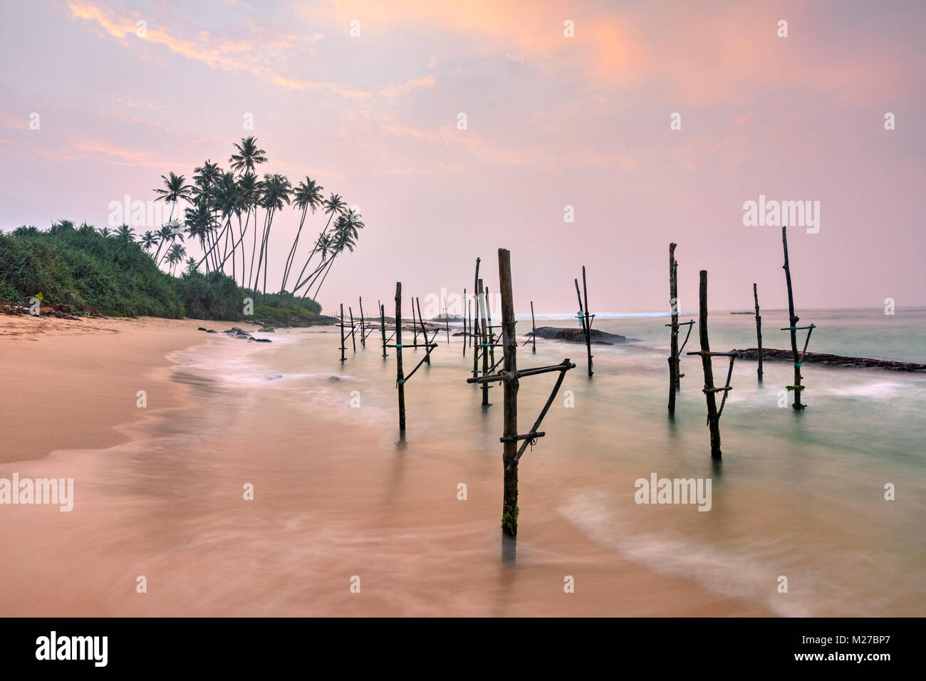Koggala Beach, Galle, Sri Lanka, Asia Stock Photo