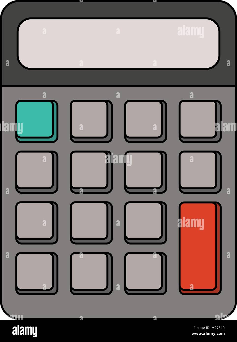 Calculator math device Stock Vector Image & Art Alamy