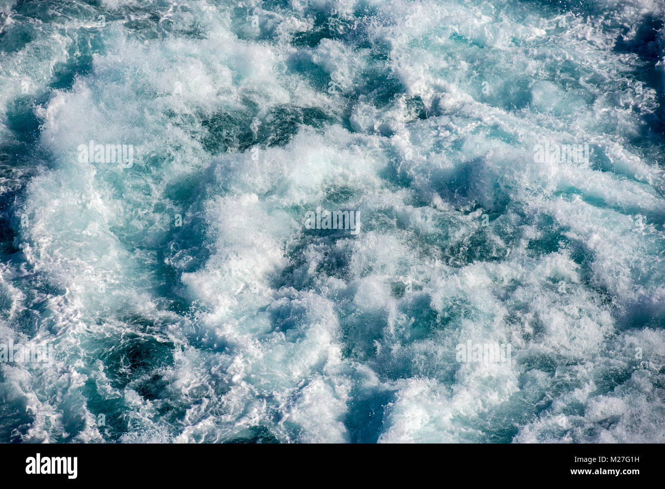 Blue seas with waves hi-res stock photography and images - Alamy