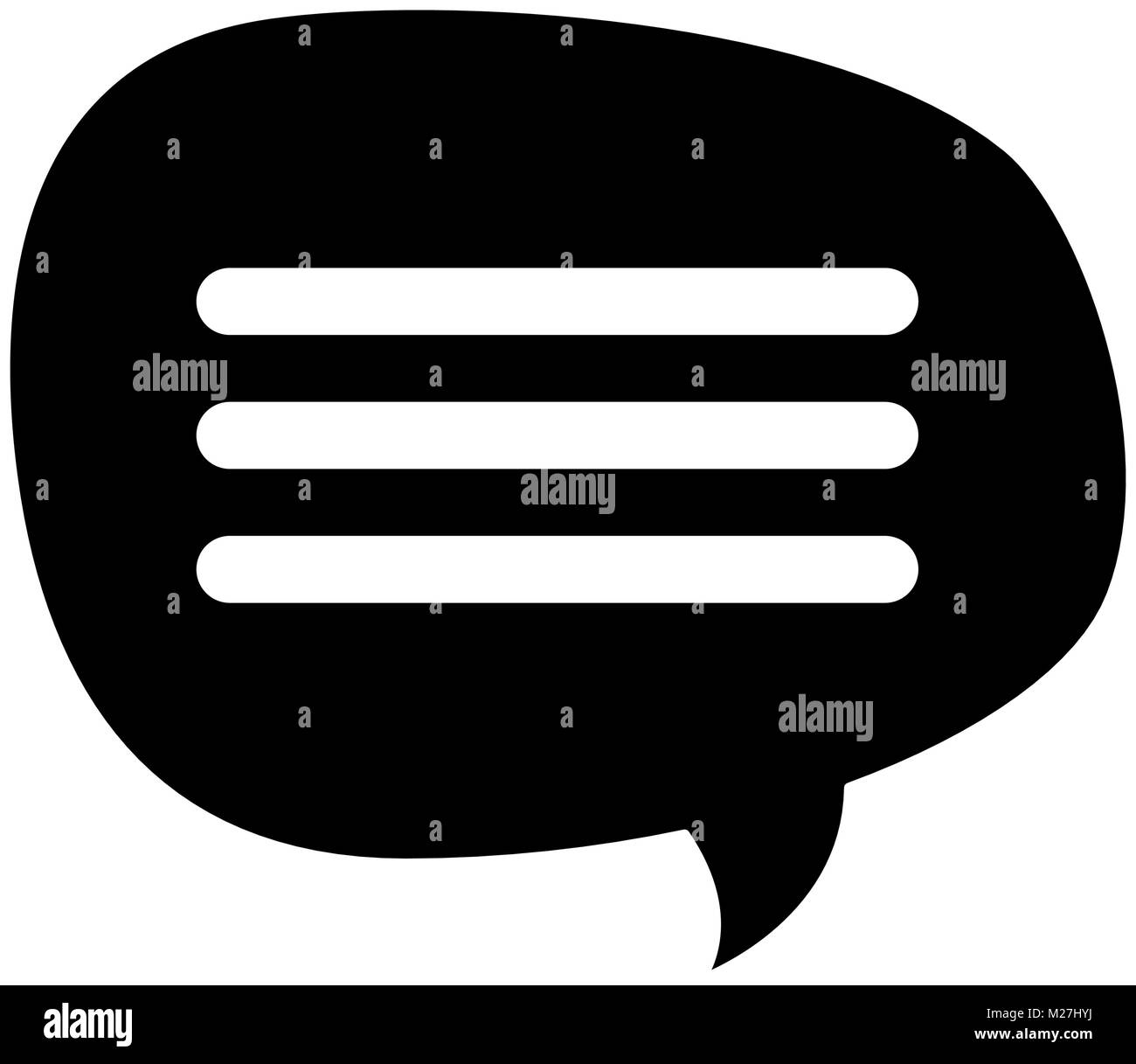 speech bubble isolated icon vector illustration design Stock Vector ...