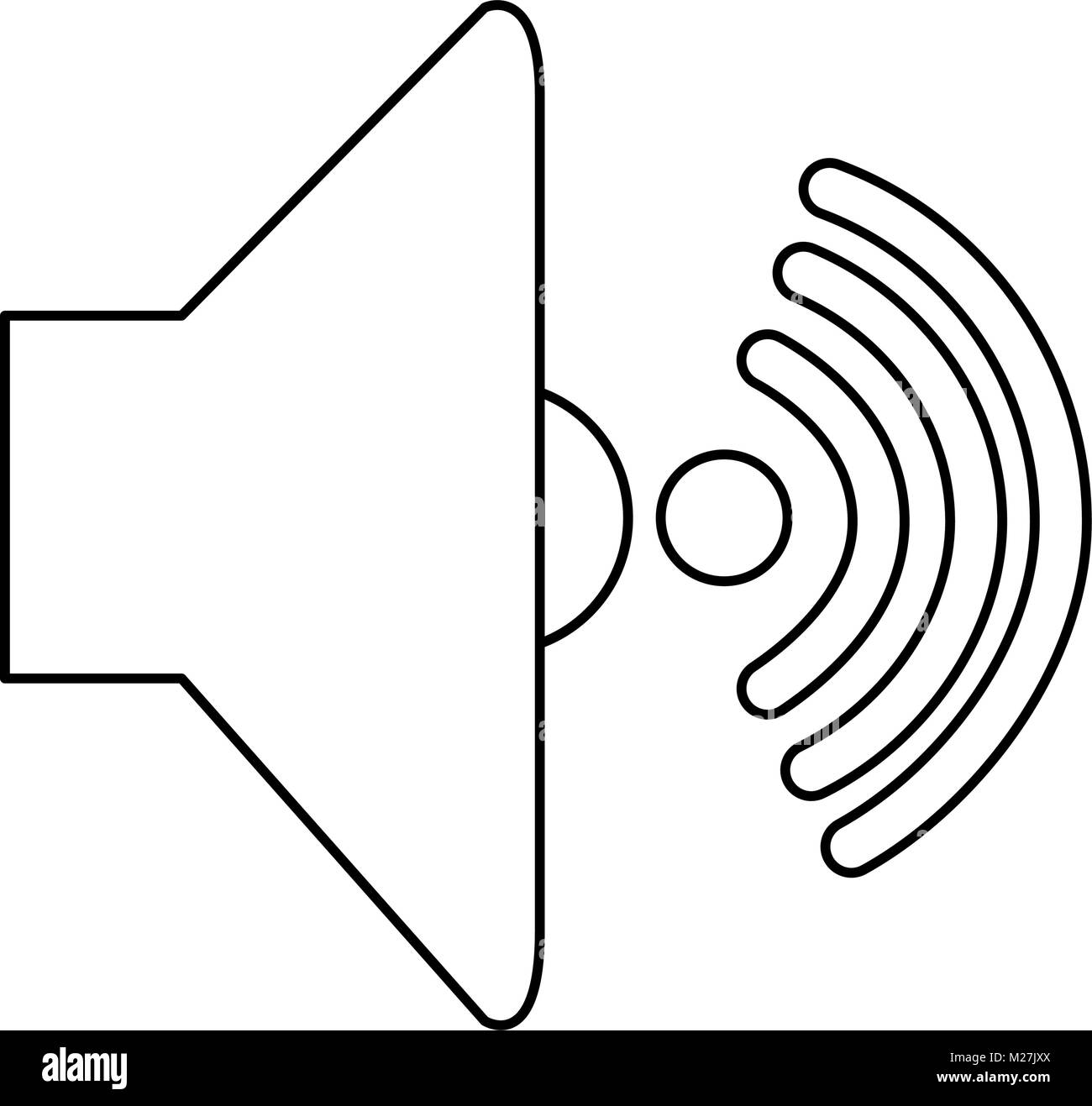 speaker audio isolated icon vector illustration design Stock Vector ...