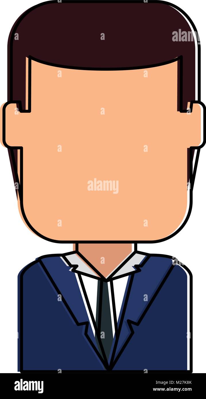 businessman elegant avatar character Stock Vector Image & Art - Alamy