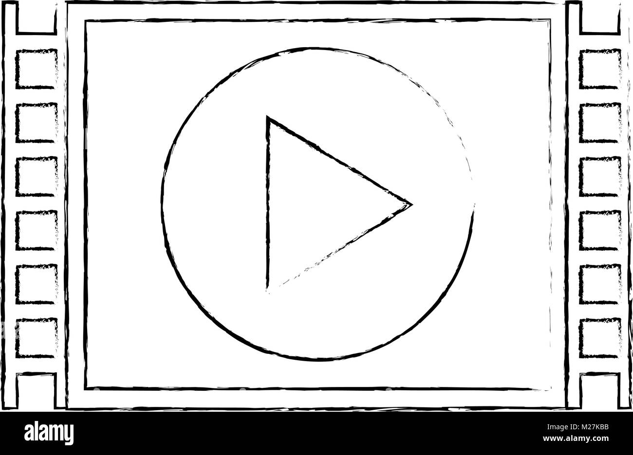 media player isolated icon Stock Vector Image & Art - Alamy