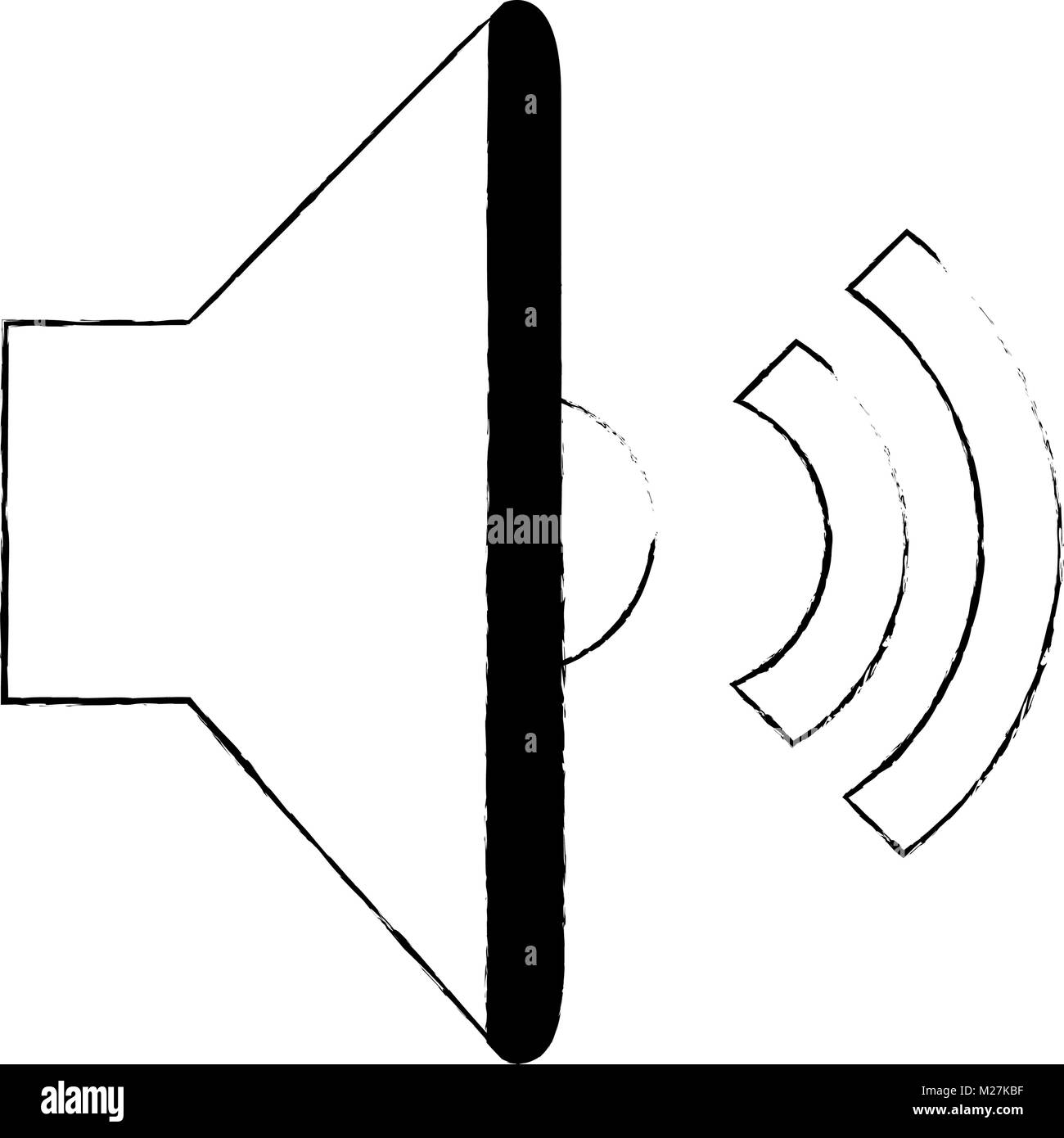 speaker audio isolated icon Stock Vector Image & Art - Alamy