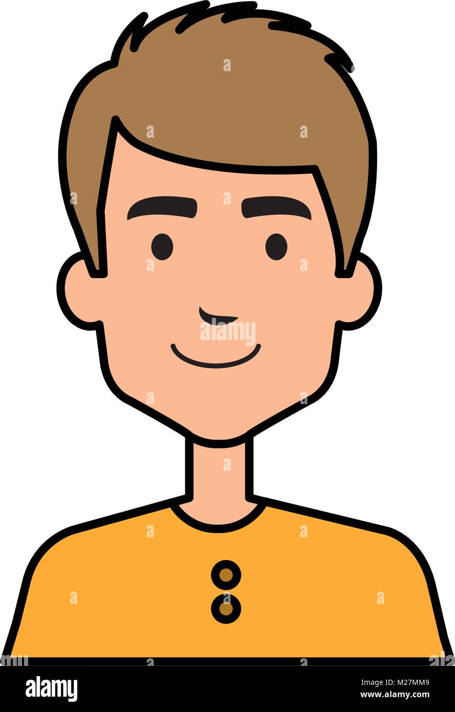 young man avatar character Stock Vector Image & Art - Alamy