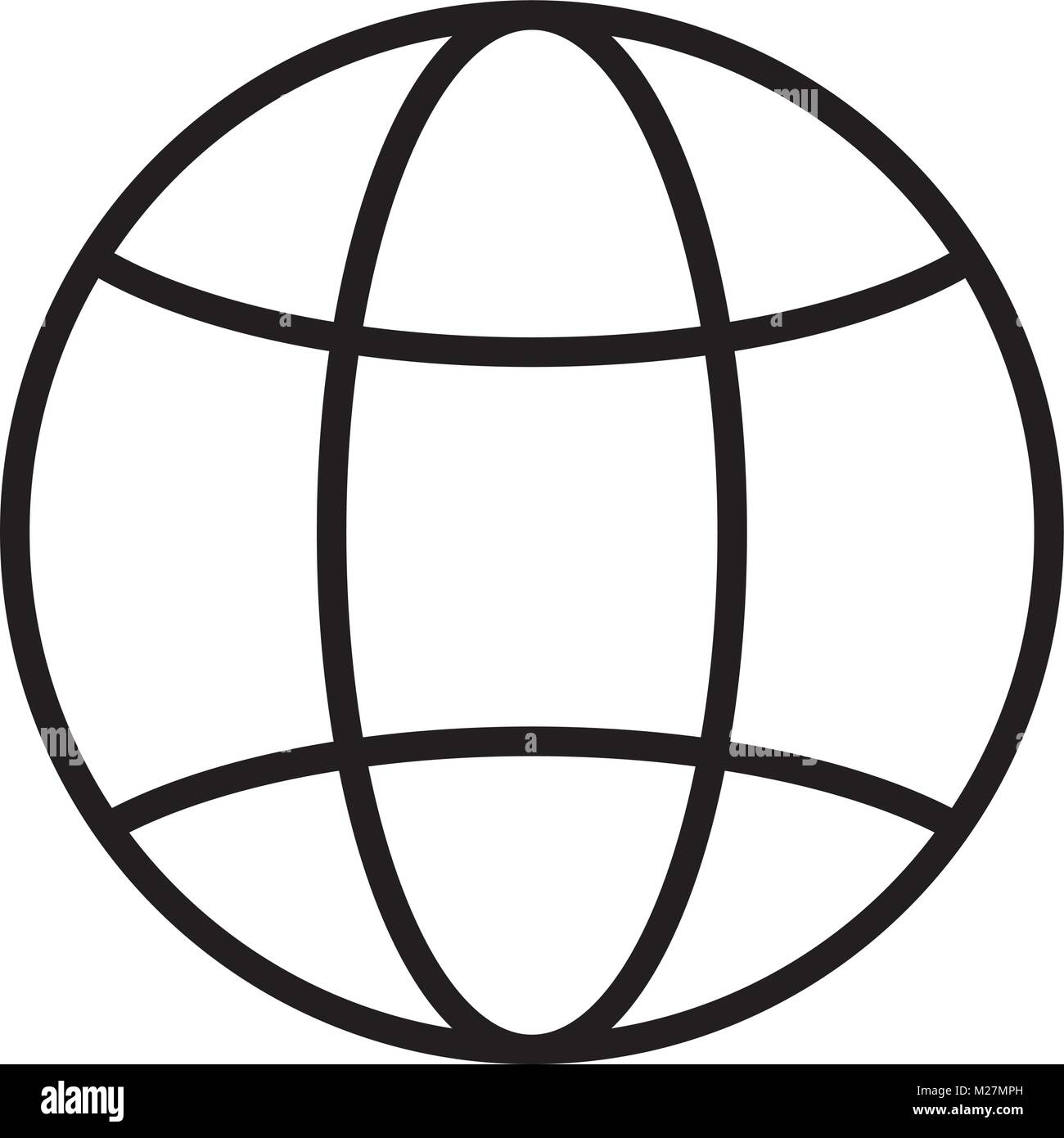 sphere planet isolated icon Stock Vector Image & Art - Alamy