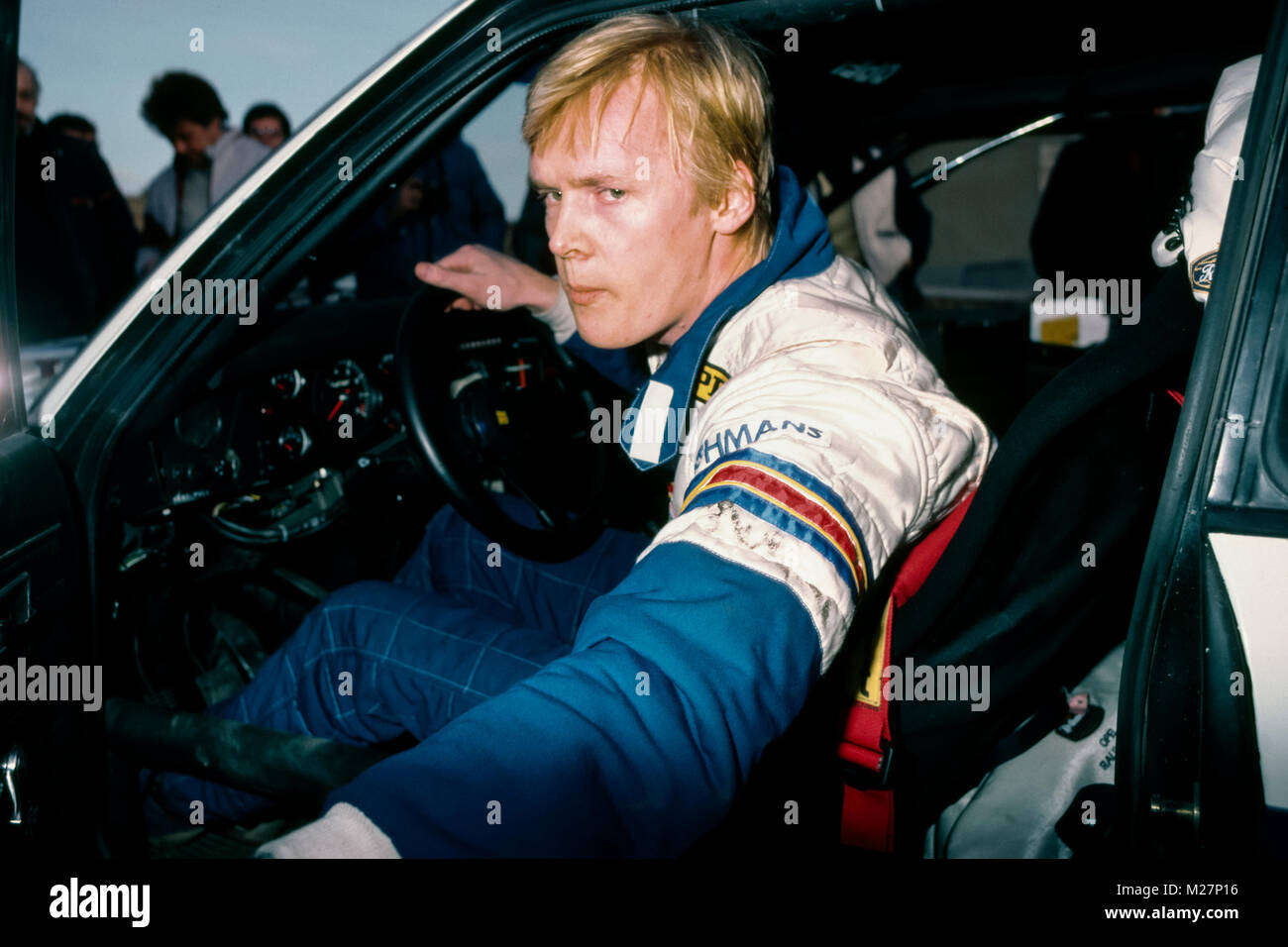 World Rally Championship,Ari Vatanen, Opel, Monte Carlo 1983 Stock Photo -  Alamy