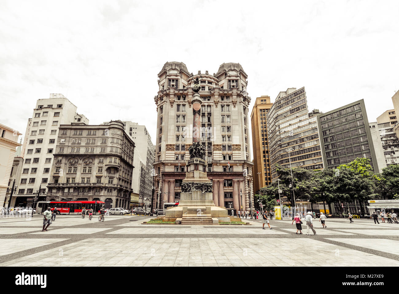 SAO PAULO, BRAZIL FEBRUARY 02 Wide angle picture in a cold white