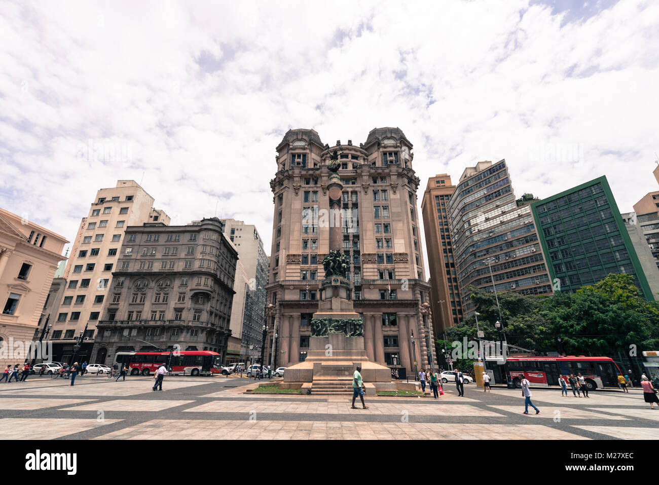 SAO PAULO, BRAZIL FEBRUARY 02 Wide angle picture of beatiful