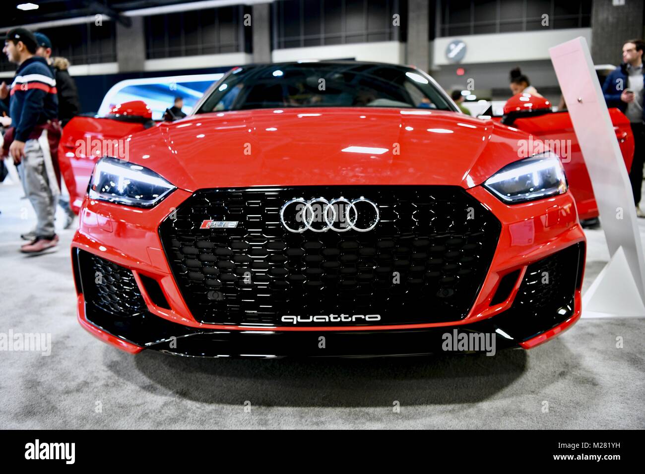 2018 Audi Quattro at the 2018 Washington Auto Show, Washington DC, USA ...