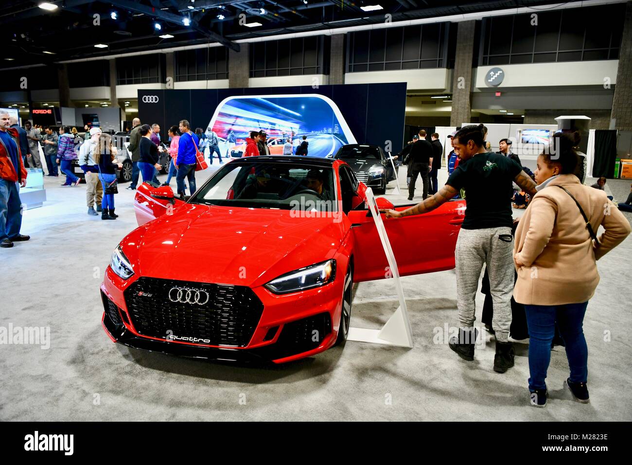 2018 Audi Quattro at the 2018 Washington Auto Show, Washington DC, USA ...