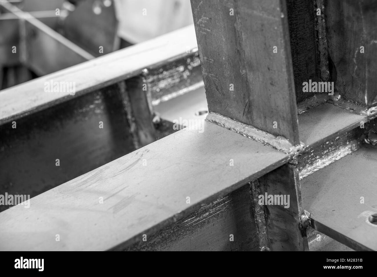 Welded steel frame construction hires stock photography and images Alamy