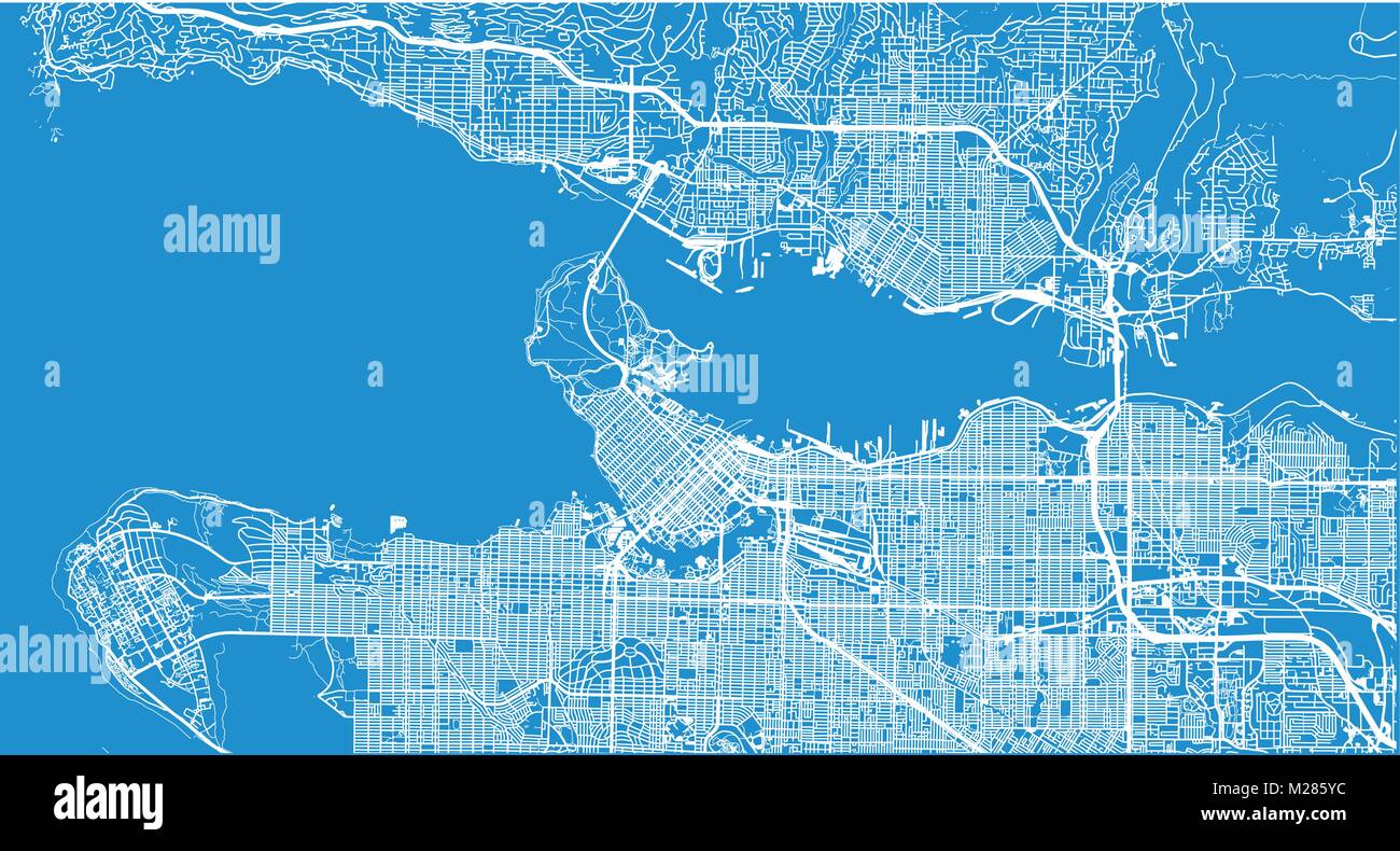 Ванкувер карта города. San francisco map. сан диего карта города с улицами.