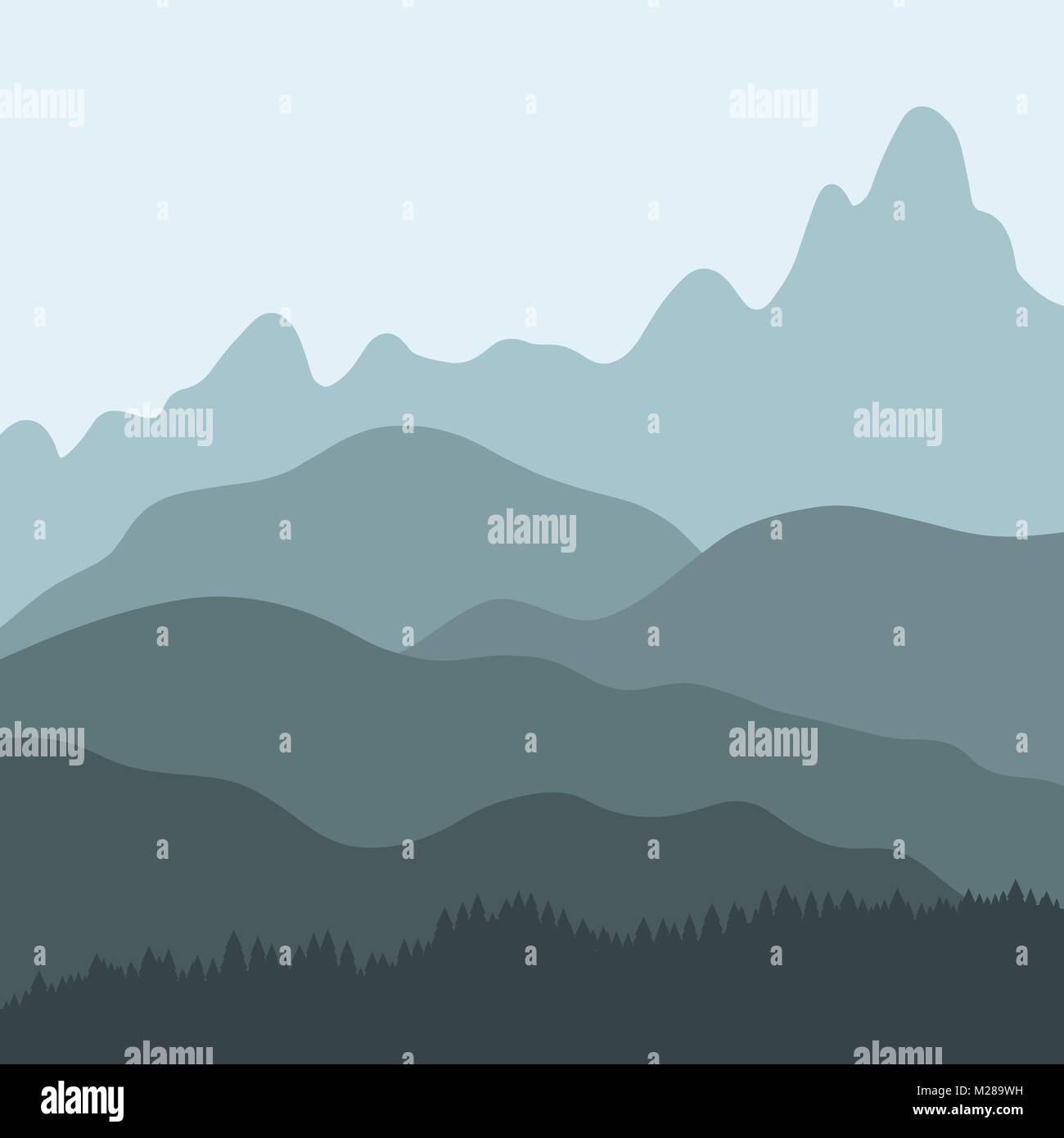 Free Free 340 Mountain Layered Svg SVG PNG EPS DXF File