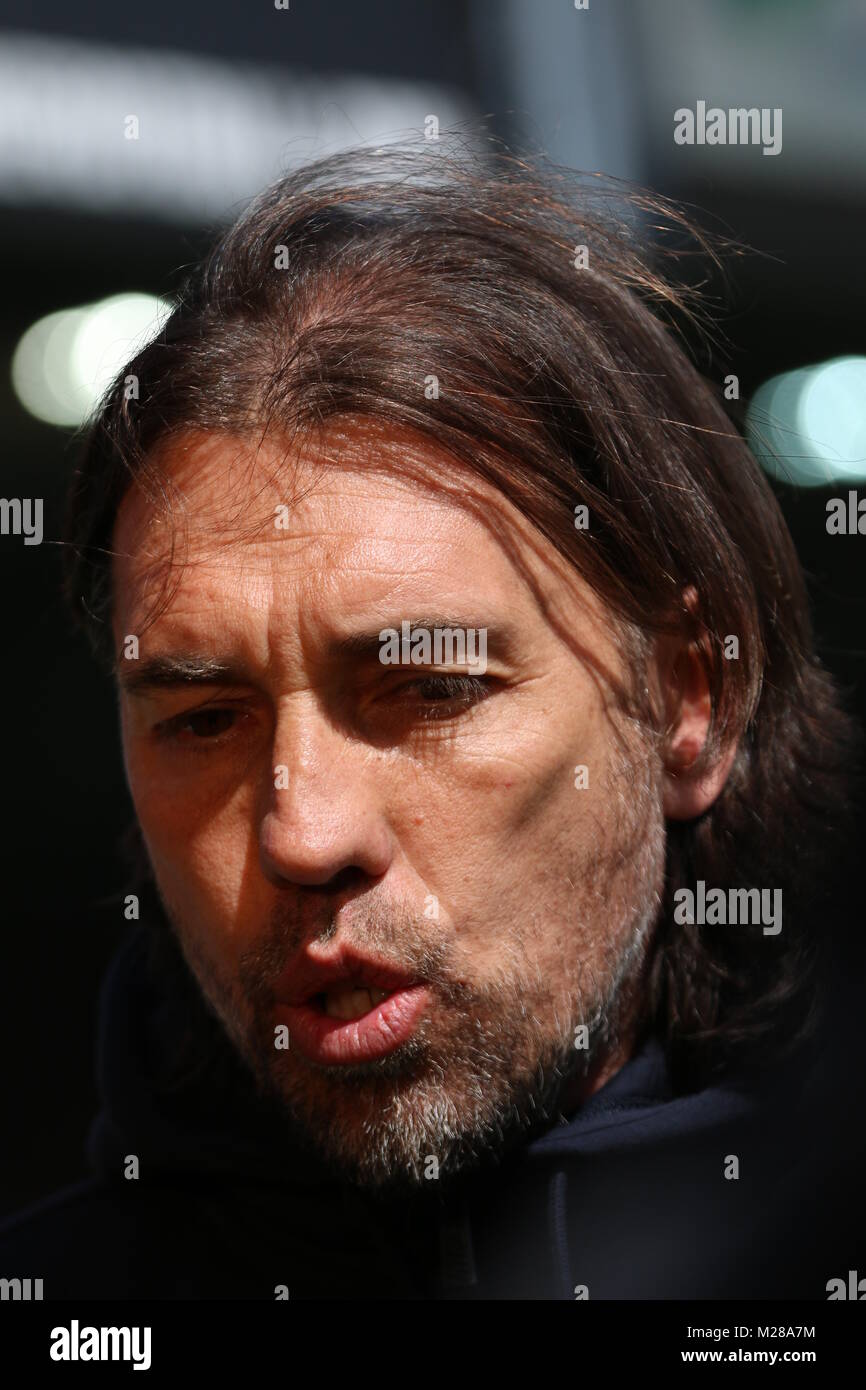 Trainer Martin Schmidt (Mainz) Fußball-Bundesliga 14/15: 29. Spieltag, SC  Freiburg vs FSV Mainz 05 Stock Photo - Alamy