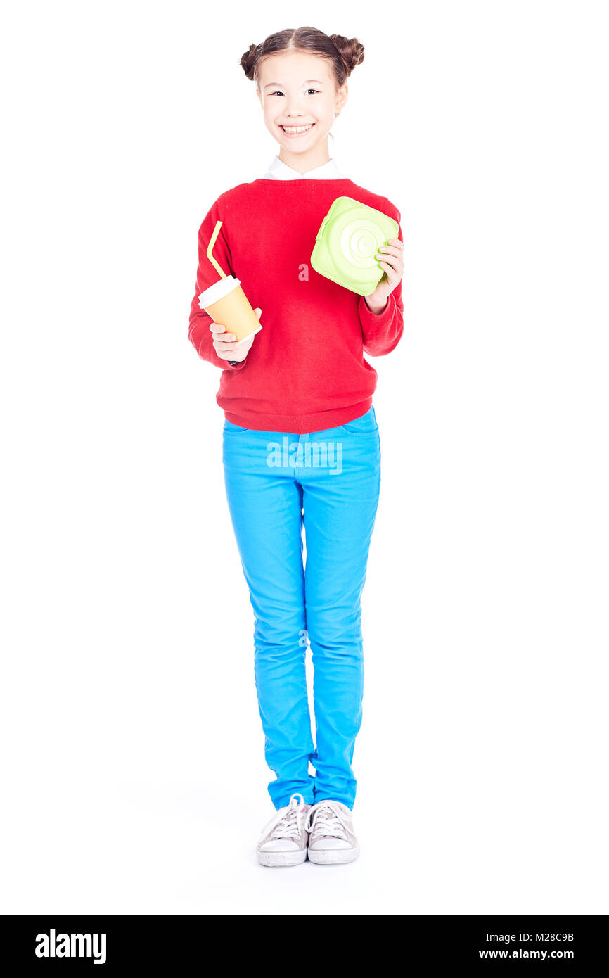 Smiling korean schoolgirl hi-res stock photography and images - Alamy
