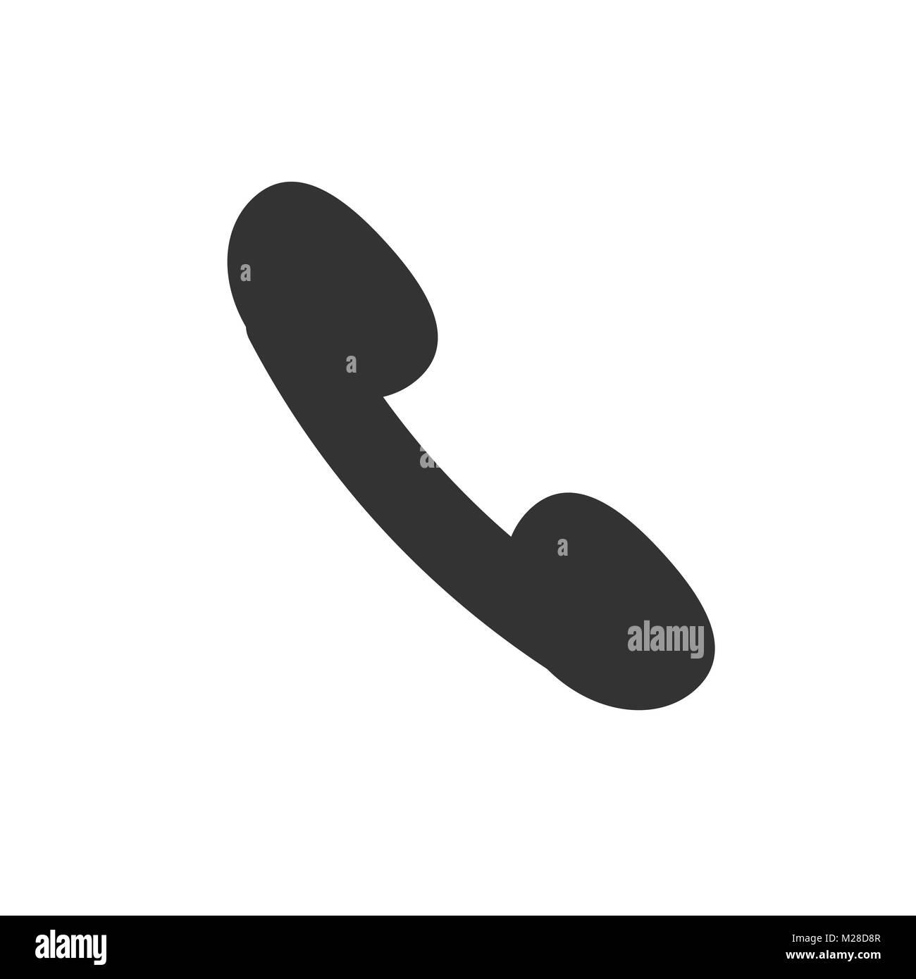 Phone icon in trendy flat style isolated on background , vector Stock ...