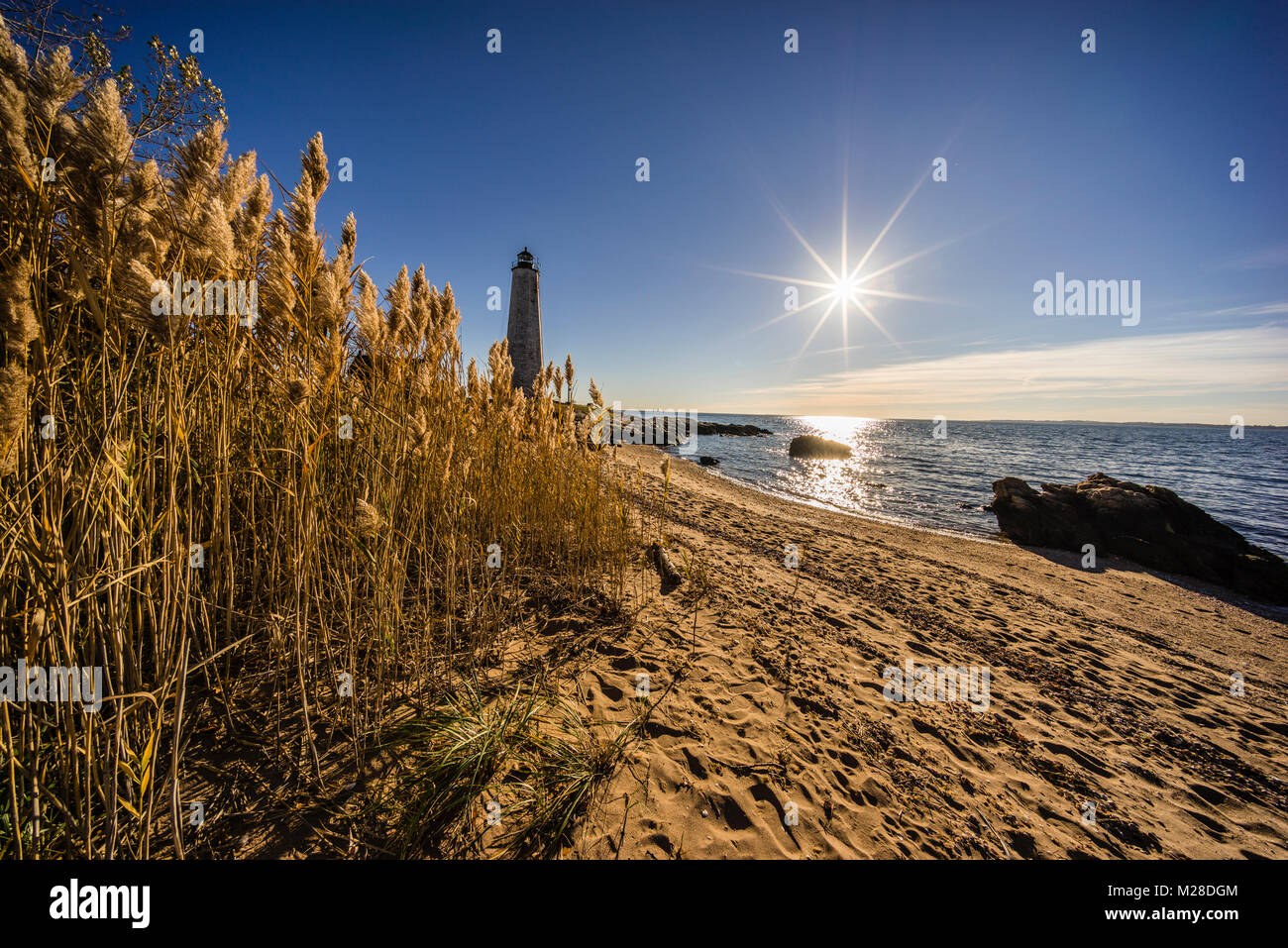 Lighthouse Point Park New Haven, Connecticut, USA Stock Photo - Alamy
