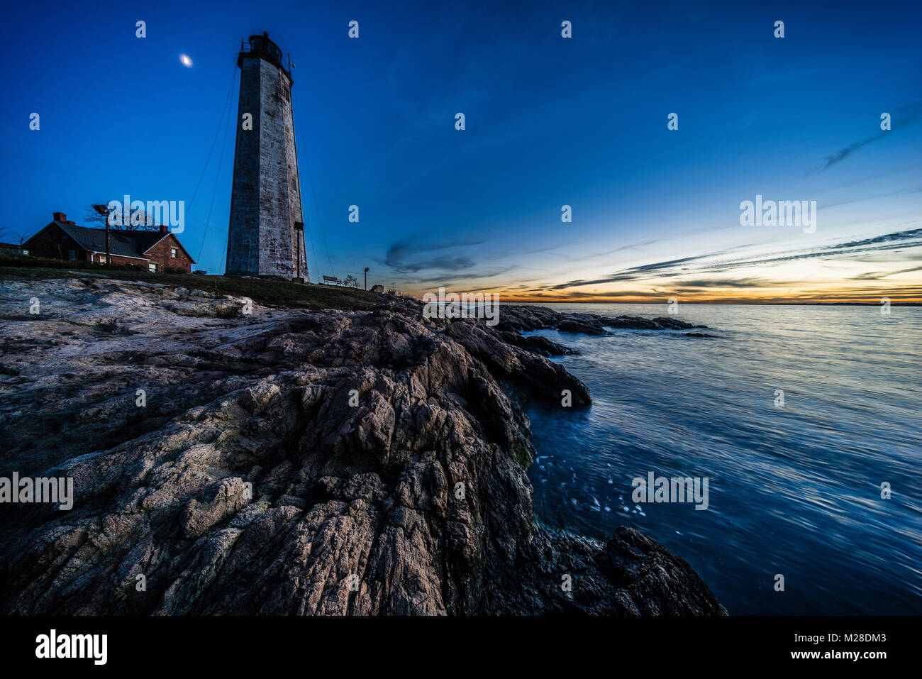 Lighthouse Point Park New Haven, Connecticut, USA Stock Photo - Alamy