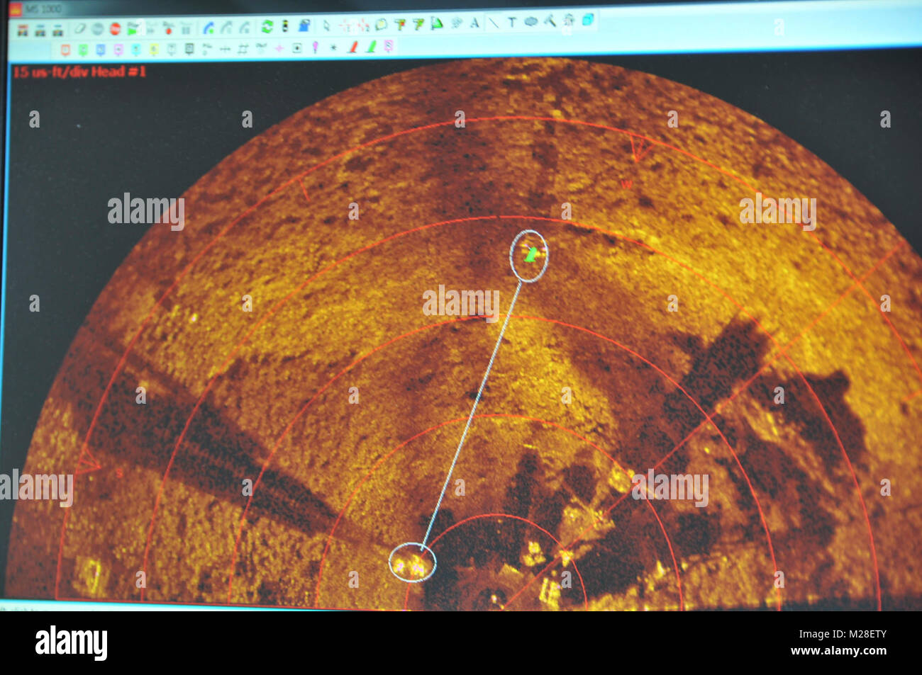 PANAMA CITY, Florida The Diver Augmented Vision Display prototype