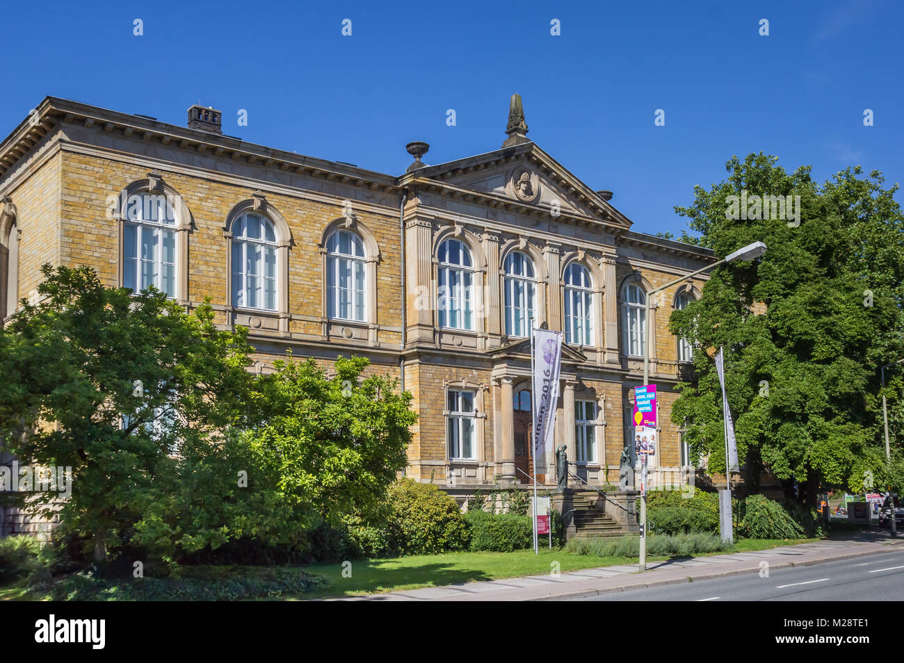 Old part of the Felix-Nussbaum-Haus museum in Osnabruck, Germany Stock Photo