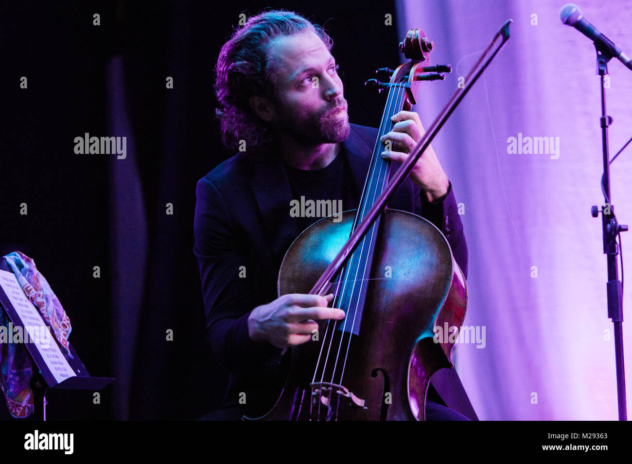 Subsonica (Samuel, Boosta) during Subsonica - La mia generazione Festival,  Porto Antico, Ancona (AN), Italy, 07 Sep 2019 Stock Photo - Alamy