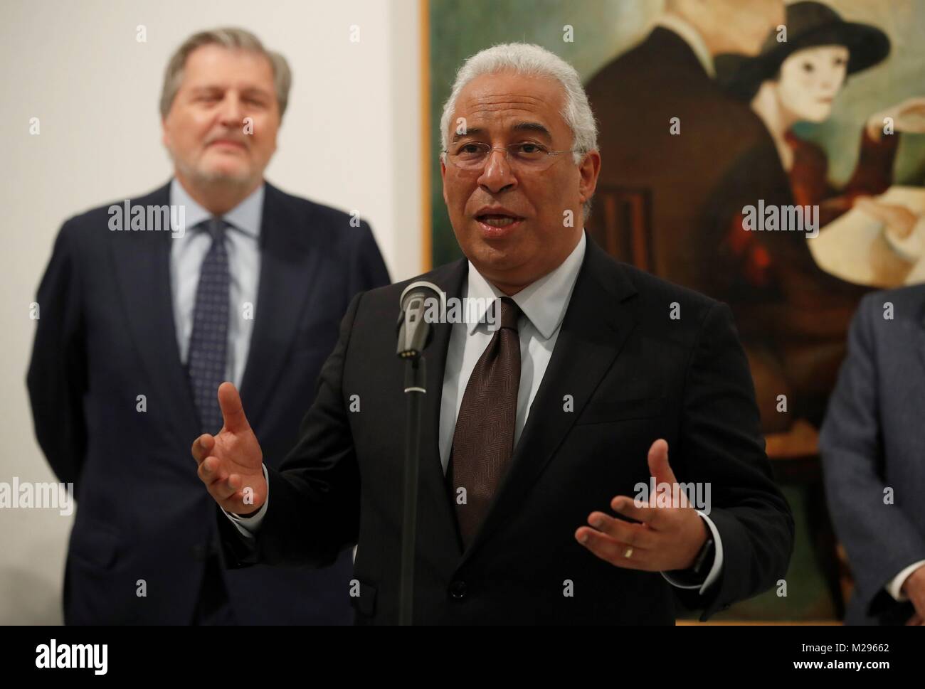 Portuguese Prime Minister Antonio Costa Speaks During The Opening Of Stock Photo Alamy