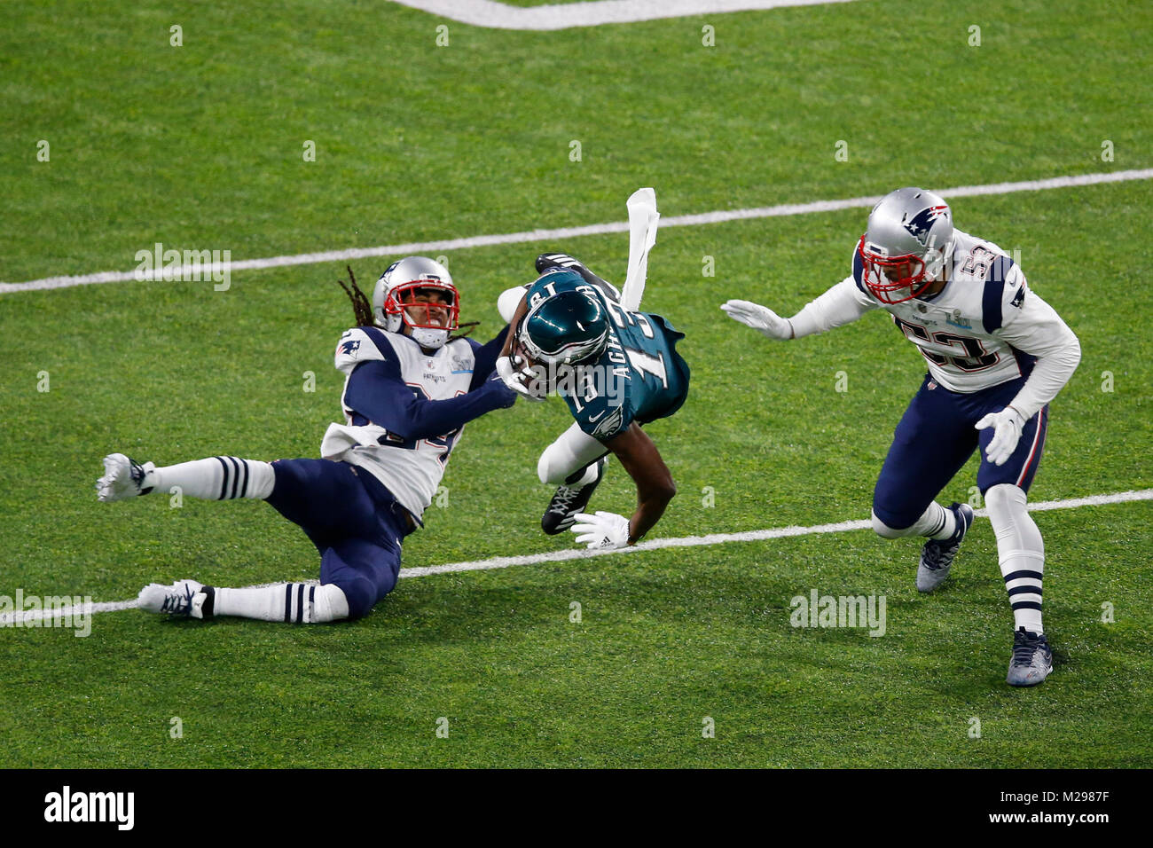 February 04, 2018 Philadelphia Eagles wide receiver Nelson Agholor (13