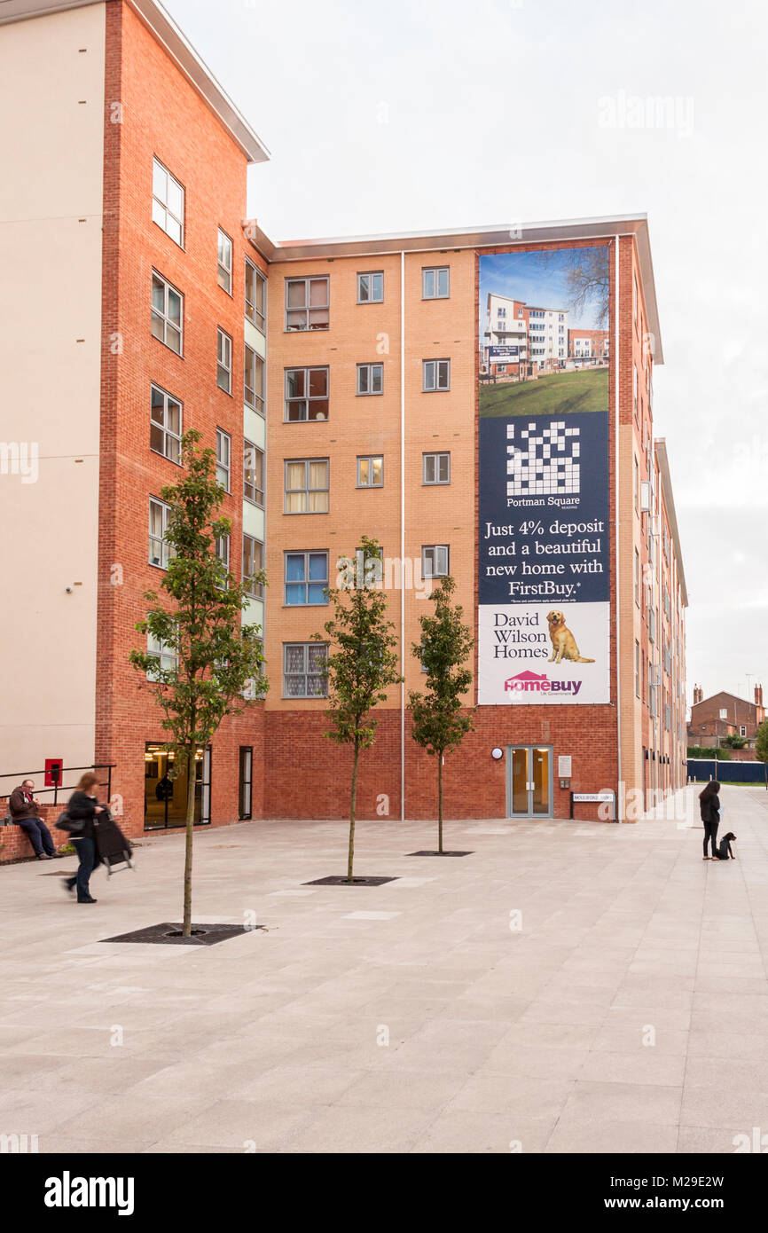 New Build Flats Uk Exterior High Resolution Stock Photography and