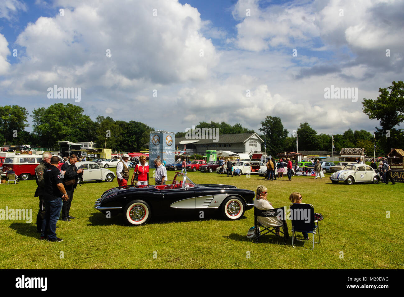 Kiel, Germany. 29nd June, 2014. Oldtimer and USCar Show on the final