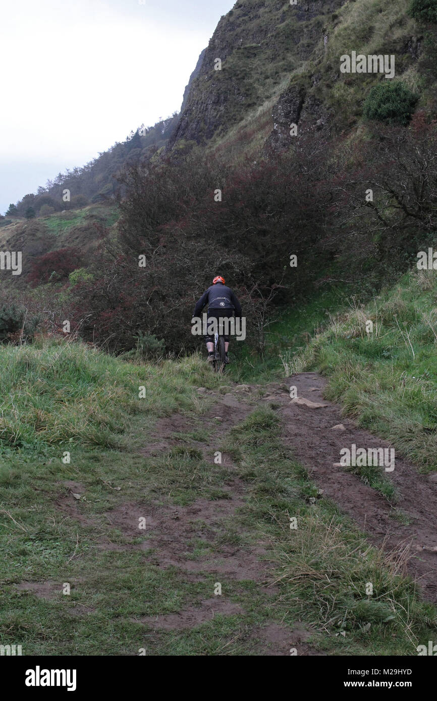 The Cave Hill Country Park in Belfast Northern Ireland. The park is