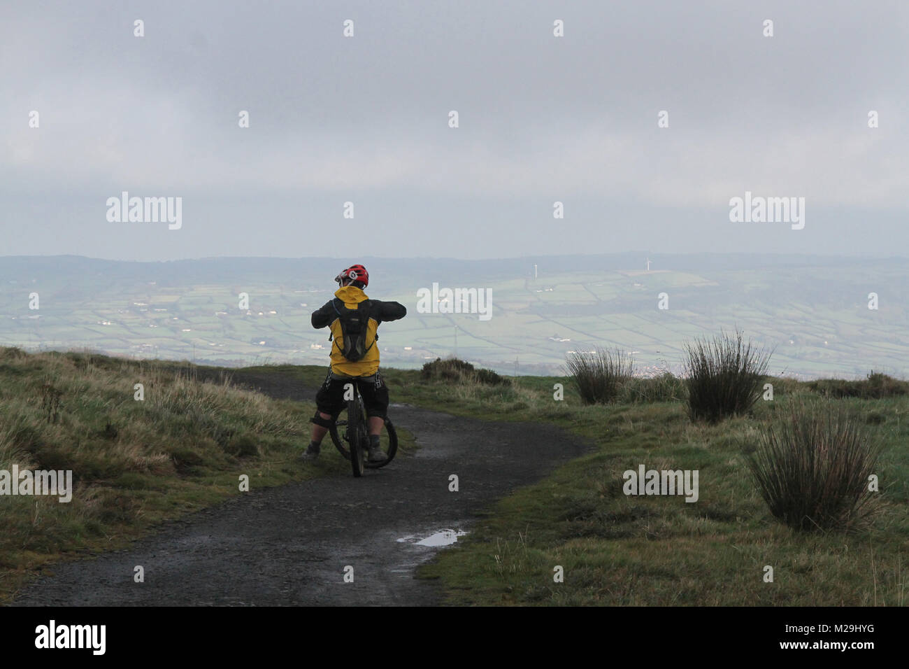 The Cave Hill Country Park in Belfast Northern Ireland. The park is