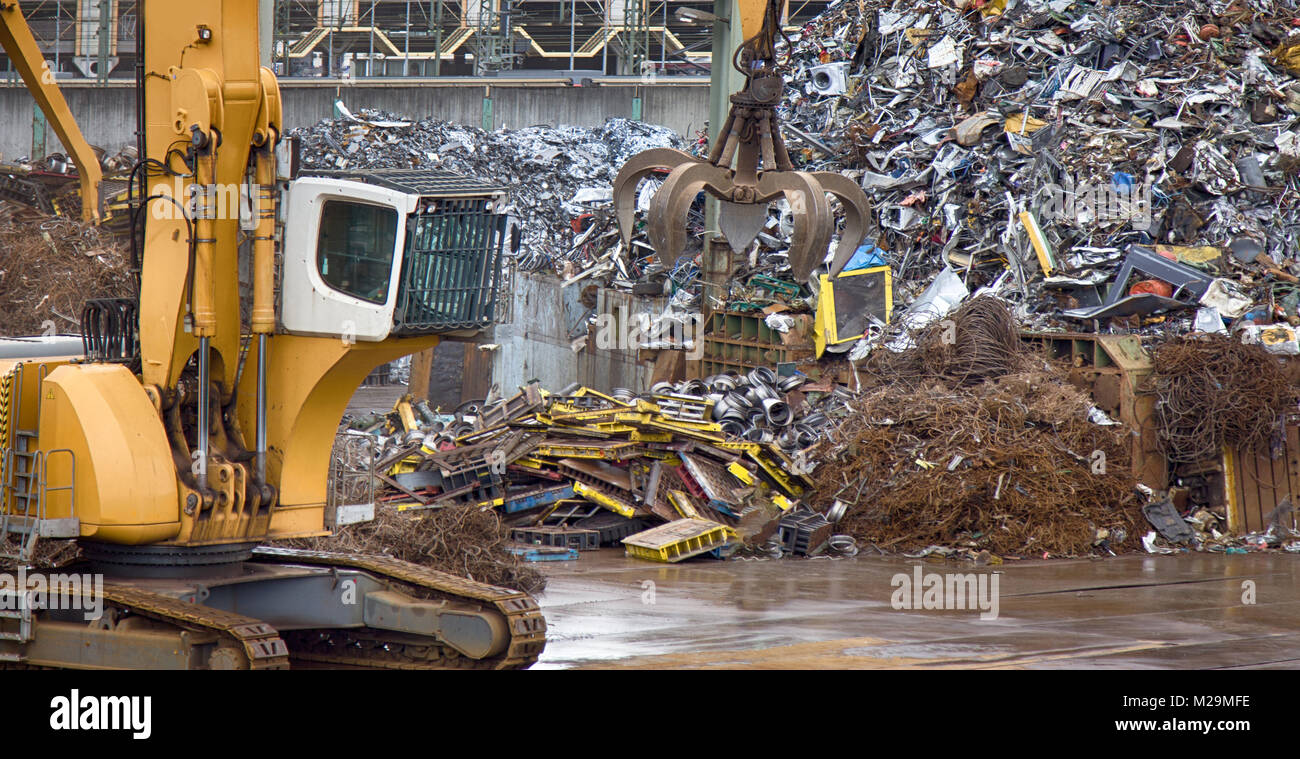 Enterprise for collection and recycling of scrap metal (scrapmetal