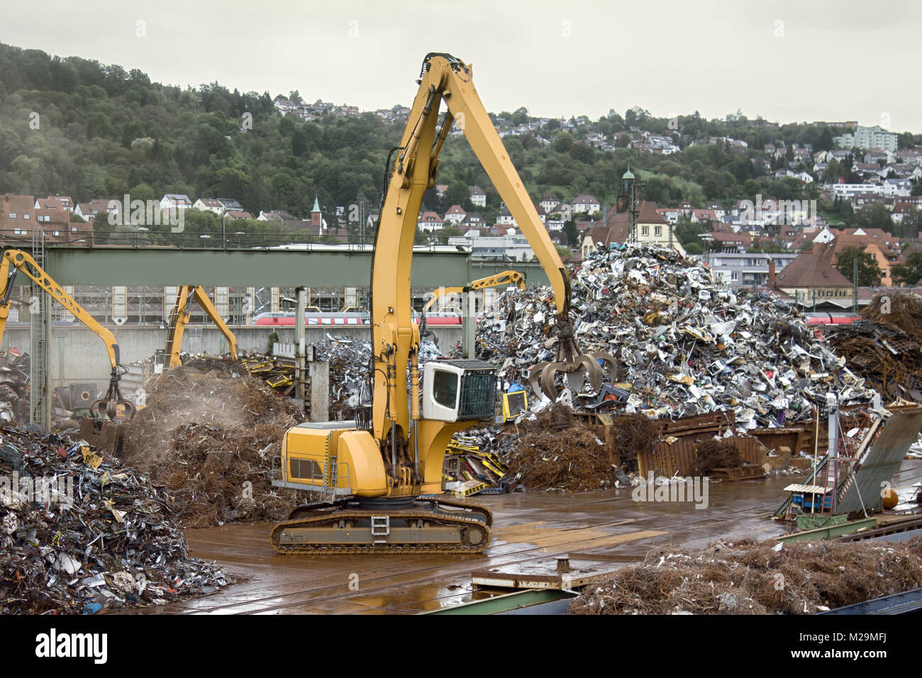 Enterprise for collection and recycling of scrap metal (scrapmetal