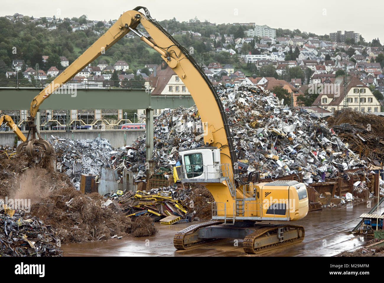 Enterprise for collection and recycling of scrap metal (scrapmetal