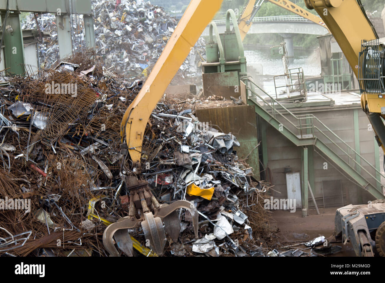 Enterprise for collection and recycling of scrap metal (scrapmetal