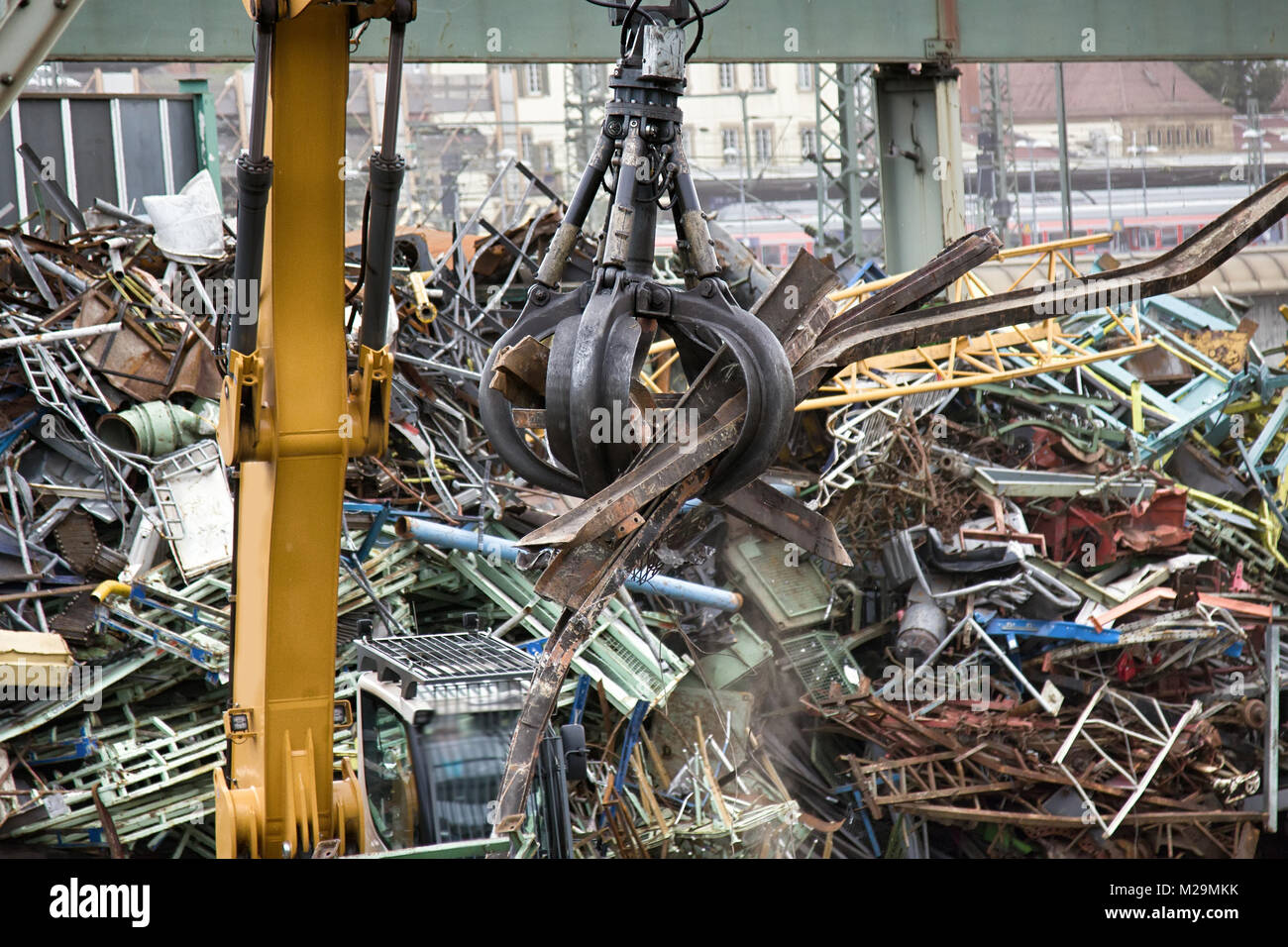 Enterprise for collection and recycling of scrap metal (scrapmetal